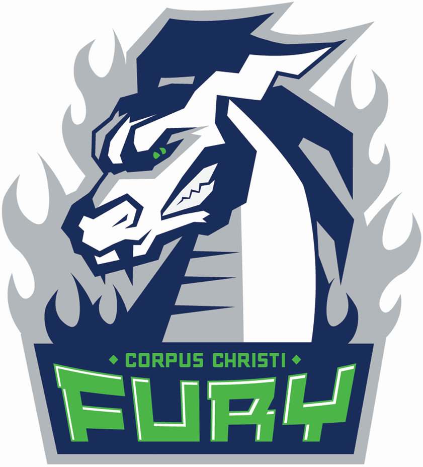 Corpus Christi Fury 2015-Pres Primary Logo t shirt iron on transfers